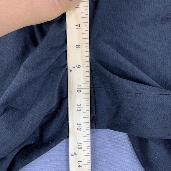 Express Pants Womens 8R Black Editor Dress Slacks Straight Leg Stretch Career - Picture 10 of 16